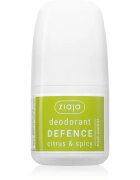 Ziaja Deodorant Defence дезодорант рол он аромати Citrus & Spicy 60 мл.