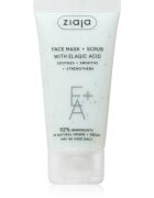 Ziaja Face Mask + Scrub with Elagic Acid пилинг маска 55 мл.
