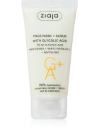 Ziaja Face Mask + Scrub with Glycolic Acid пилинг маска 55 мл.