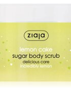 Ziaja Lemon Cake омекотяващ захарен пилинг 300 мл.