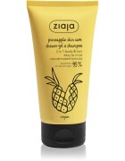 Ziaja Pineapple енергизиращ душ-гел за тяло и коса 160 мл.