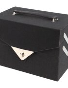 ZMILE COSMETICS Beauty Case Velvety козметично куфарче Dark Grey