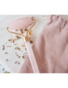 Zoë Ayla Rose Quartz Luxurious Facial Roller масажно валяче за лице 1 бр.