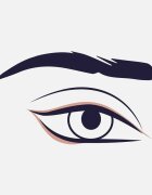 ZOEVA 238 Detail Smoky Liner четка зз оформяне на детайли 1 бр.