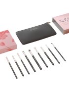 ZOEVA It's All About The Eyes Brush Set Комплект четки с чантичка 1 бр.