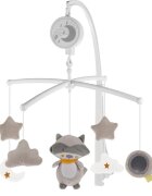 Zopa Music Mobile Raccoon въртележка за детско легло с мелодия 1 бр.