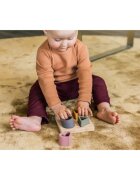 Zopa Silicone Bamboo Puzzle играчка сортер Multicolor 1 бр.