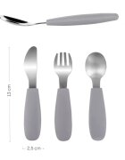 Zopa Silicone Children's Cutlery прибор за деца 6 m+ Mustard Yellow 3 бр.