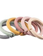 Zopa Silicone Links комплект пръстени Multicolor 6 бр.