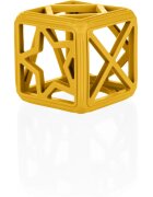 Zopa Silicone Teether Square гризалка 0 m+ Mustard Yellow 1 бр.