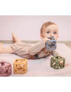 Zopa Silicone Teether Square гризалка 0 m+ Mustard Yellow 1 бр.