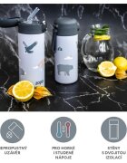 Zopa Thermo Bottle with Drinking Spout термос със сламка Dino 1 бр.