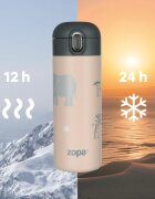 Zopa Thermo Bottle with Drinking Spout термос със сламка Dino 1 бр.
