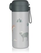 Zopa Thermo Bottle with Silicone Holder and Drinking Spout термос със сламка 1 бр.