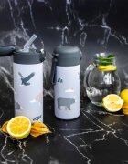 Zopa Thermo Bottle with Silicone Holder and Drinking Spout термос със сламка 1 бр.