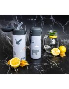 Zopa Thermo Bottle with Silicone Holder and Drinking Spout термос със сламка 1 бр.