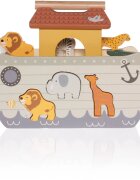 Zopa Wooden Ark играчка за подреждане от дърво 1 бр.