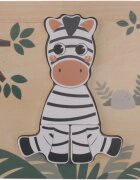 Zopa Wooden Puzzle Small пъзел от дърво Zebra 1 бр.
