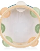 Zopa Wooden Tambourine Montessori музикална играчка от дърво 1 бр.