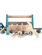 Zopa Wooden Tool Box комплект инструменти Blue 14 бр.