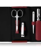 Zwilling Classic Inox комплект за маникюр + кожен калъф