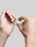 Zwilling Premium Gold ножици за нокти и кожичките около ноктите 9 см