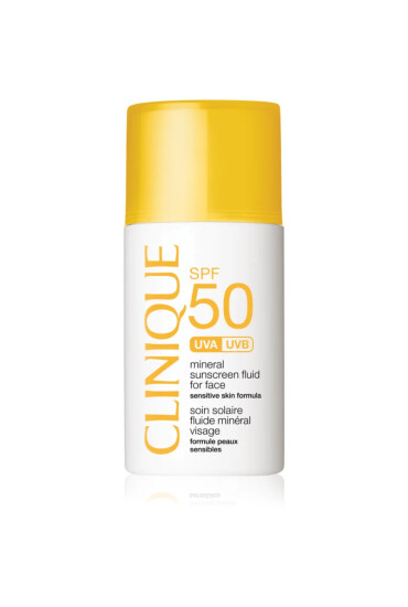 Clinique Sun SPF 50 Mineral Sunscreen Fluid For Face минерален ...