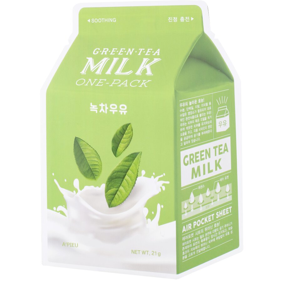 A `Pieu A'PIEU Green Tea Milk One-Pack