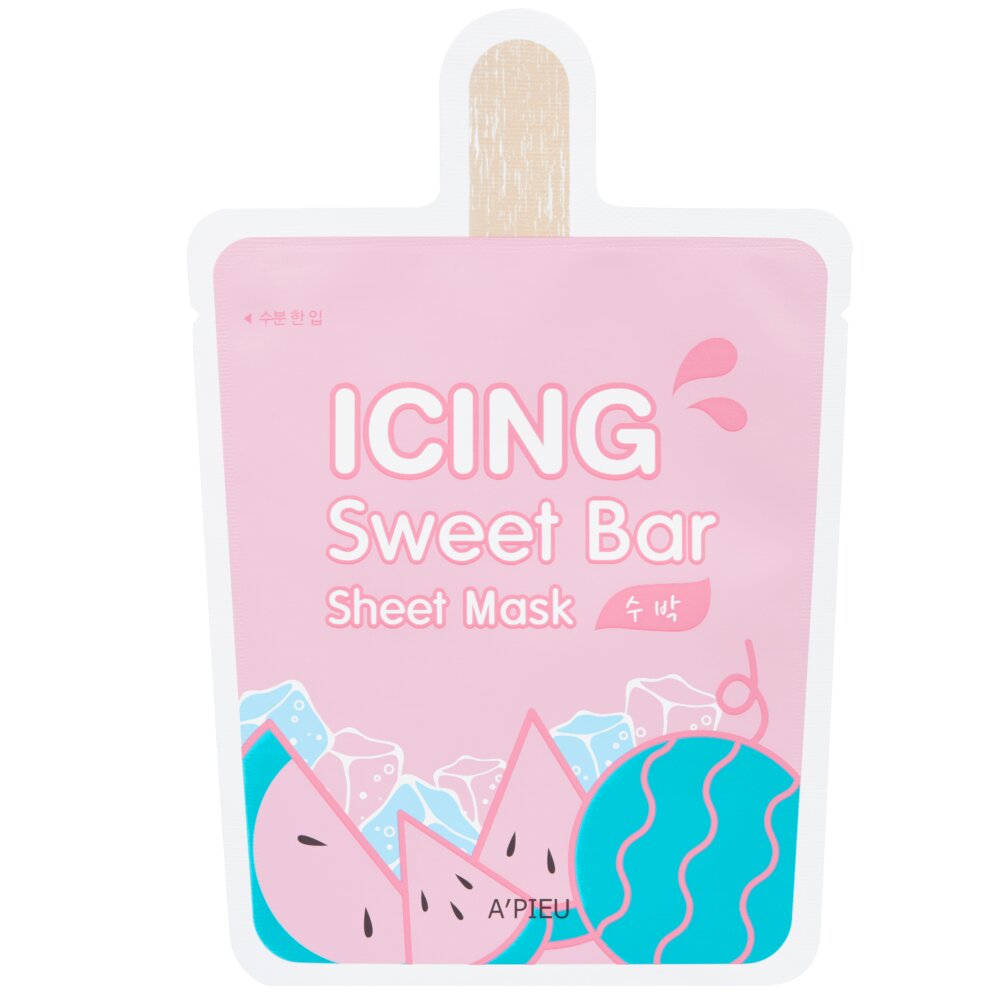 A `Pieu A'PIEU Icing Sweet Bar Sheet Mask (Watermelon)