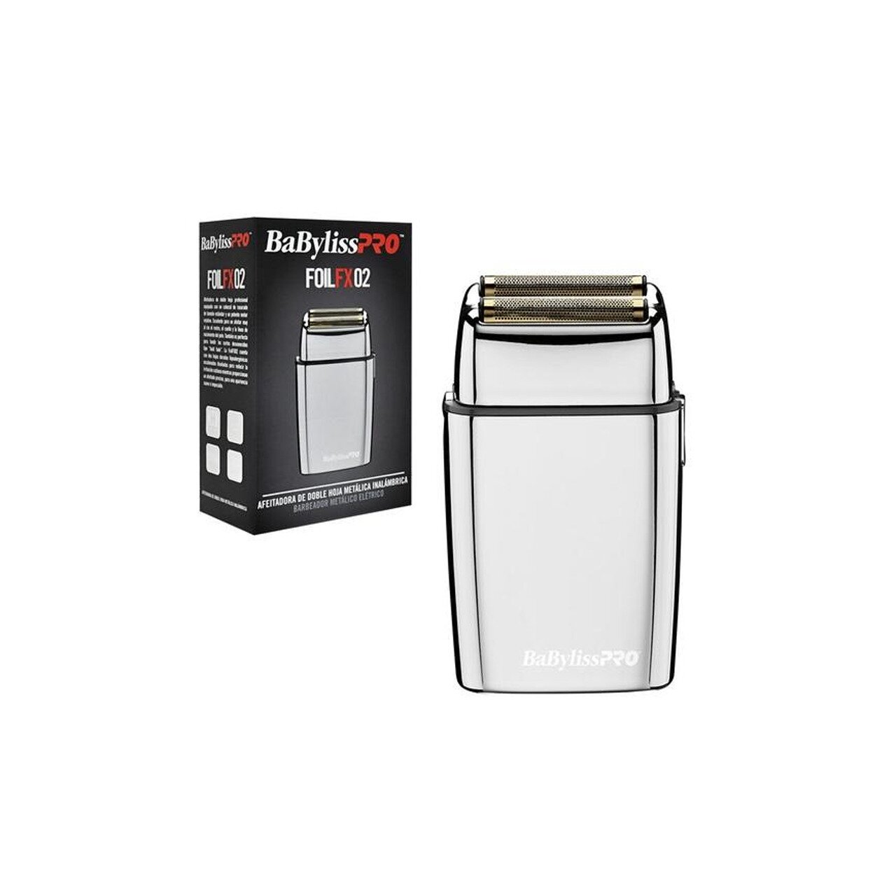 BaByliss PRO Babyliss Foilfx02 Double Foil Metal Shaver