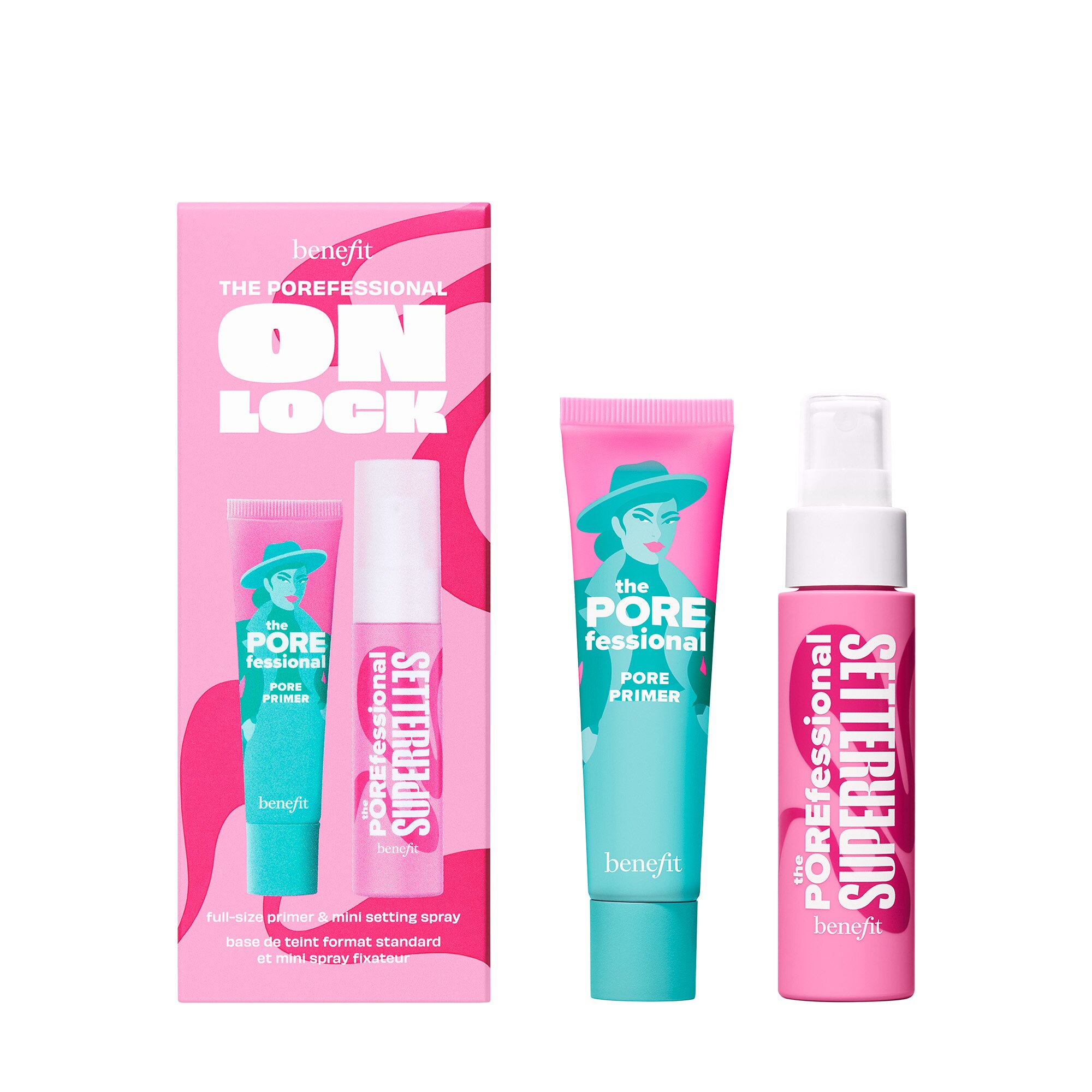 Benefit Cosmetics BENEFIT The POREfessional On Lock Set