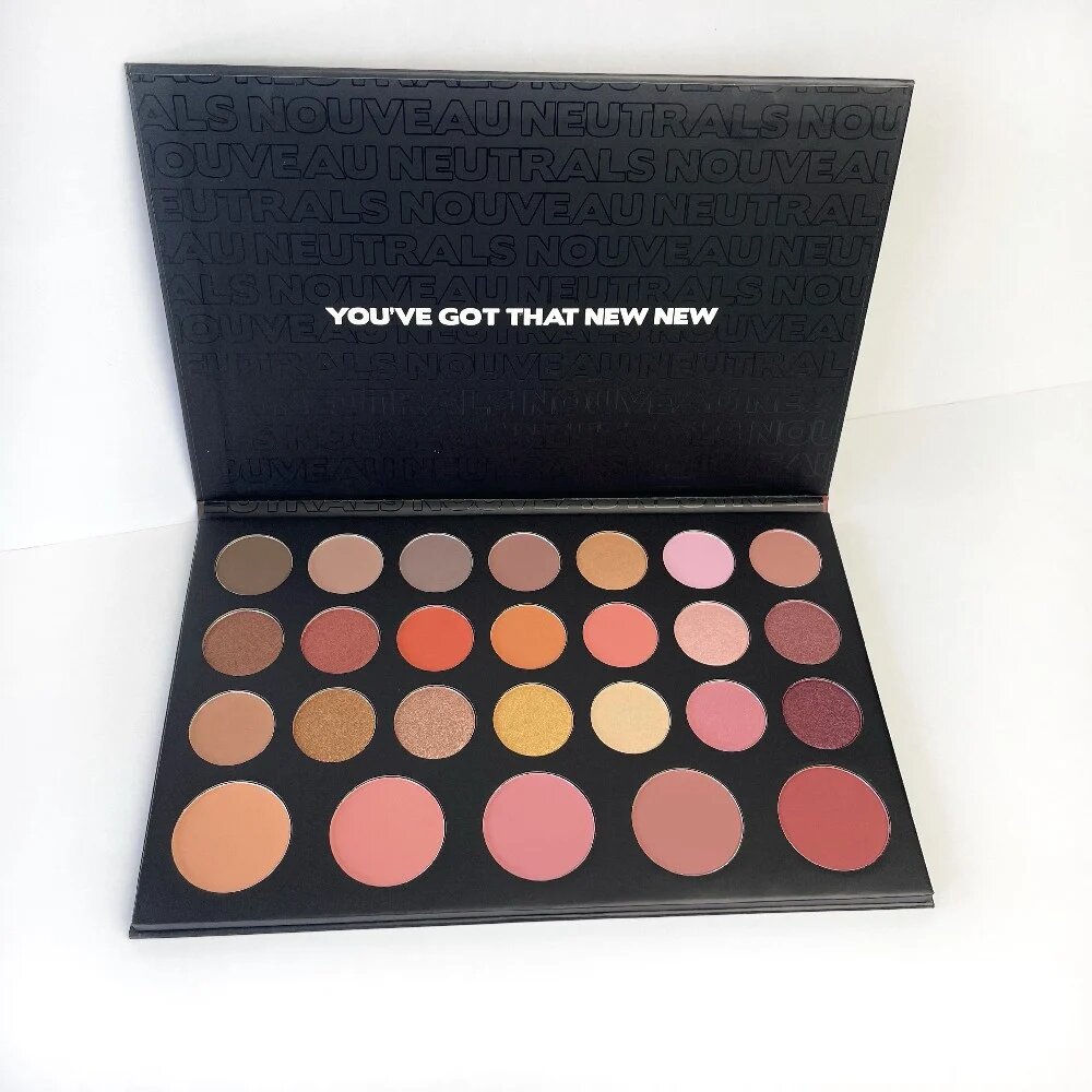 BH Cosmetics BH 26 Color Shadow And Blush Palette Nouveau Neutrals