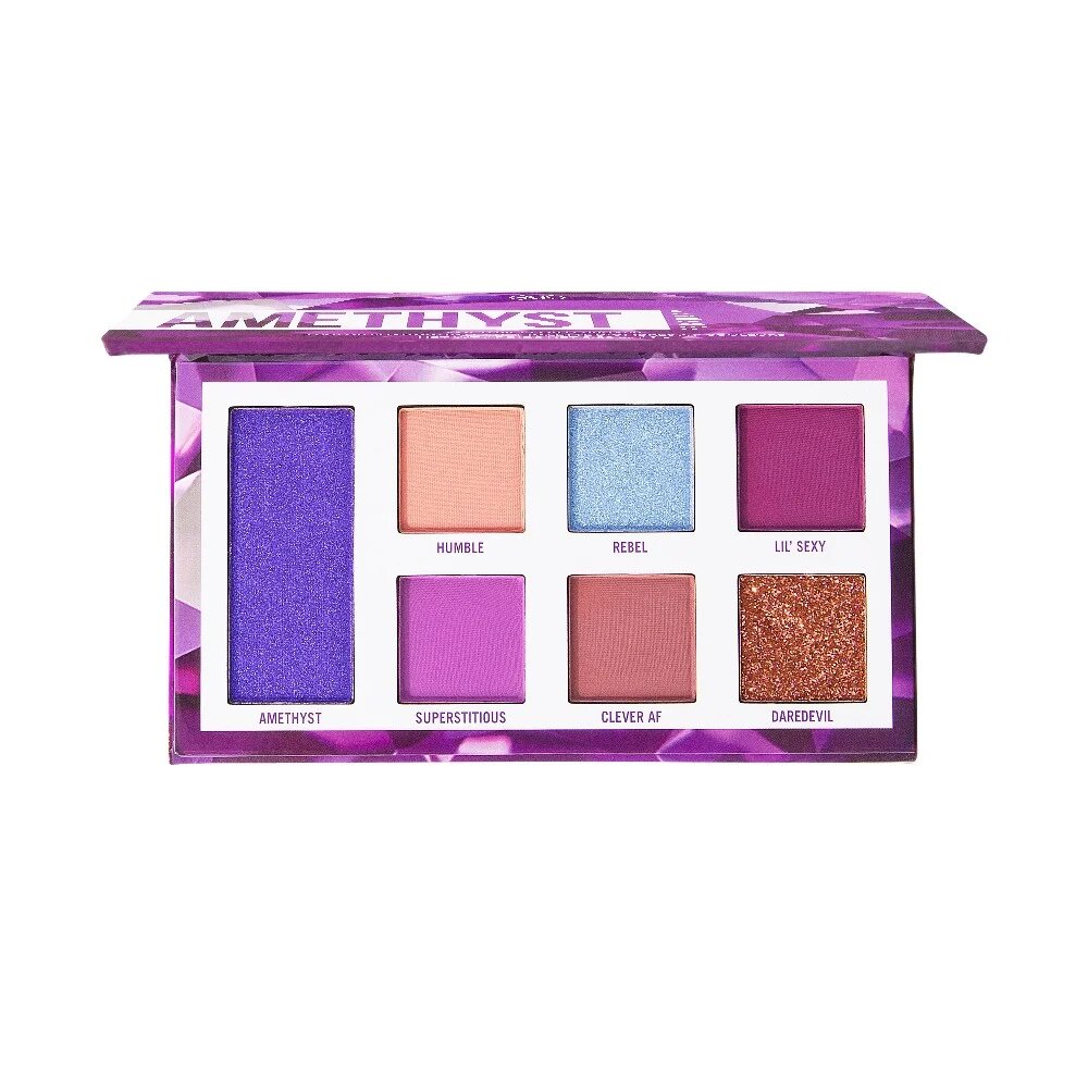 BH Cosmetics BH 7 Color Shadow Palette Amethyst For February