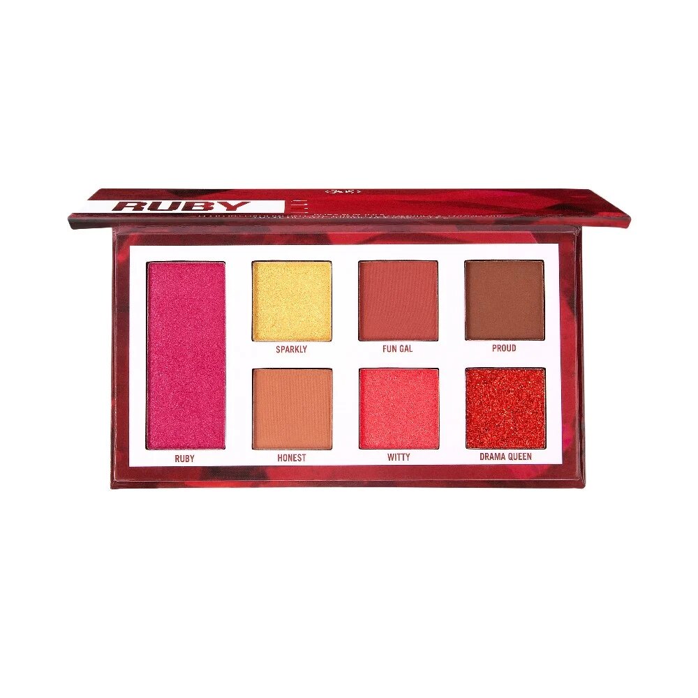 BH Cosmetics BH 7 Color Shadow Palette Ruby For July