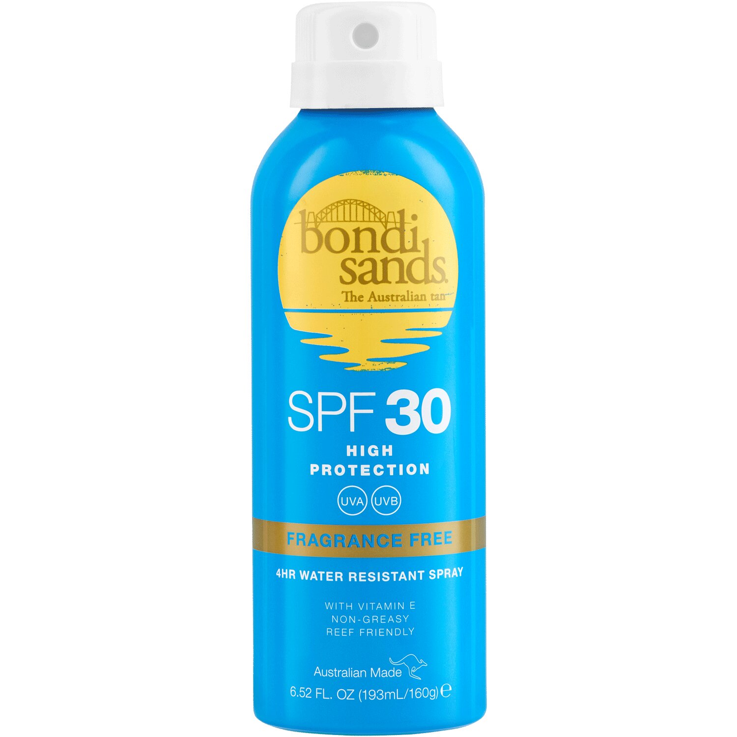 Bondi Sands Spf 30 Aerosol Mist Spray Fragrance Free