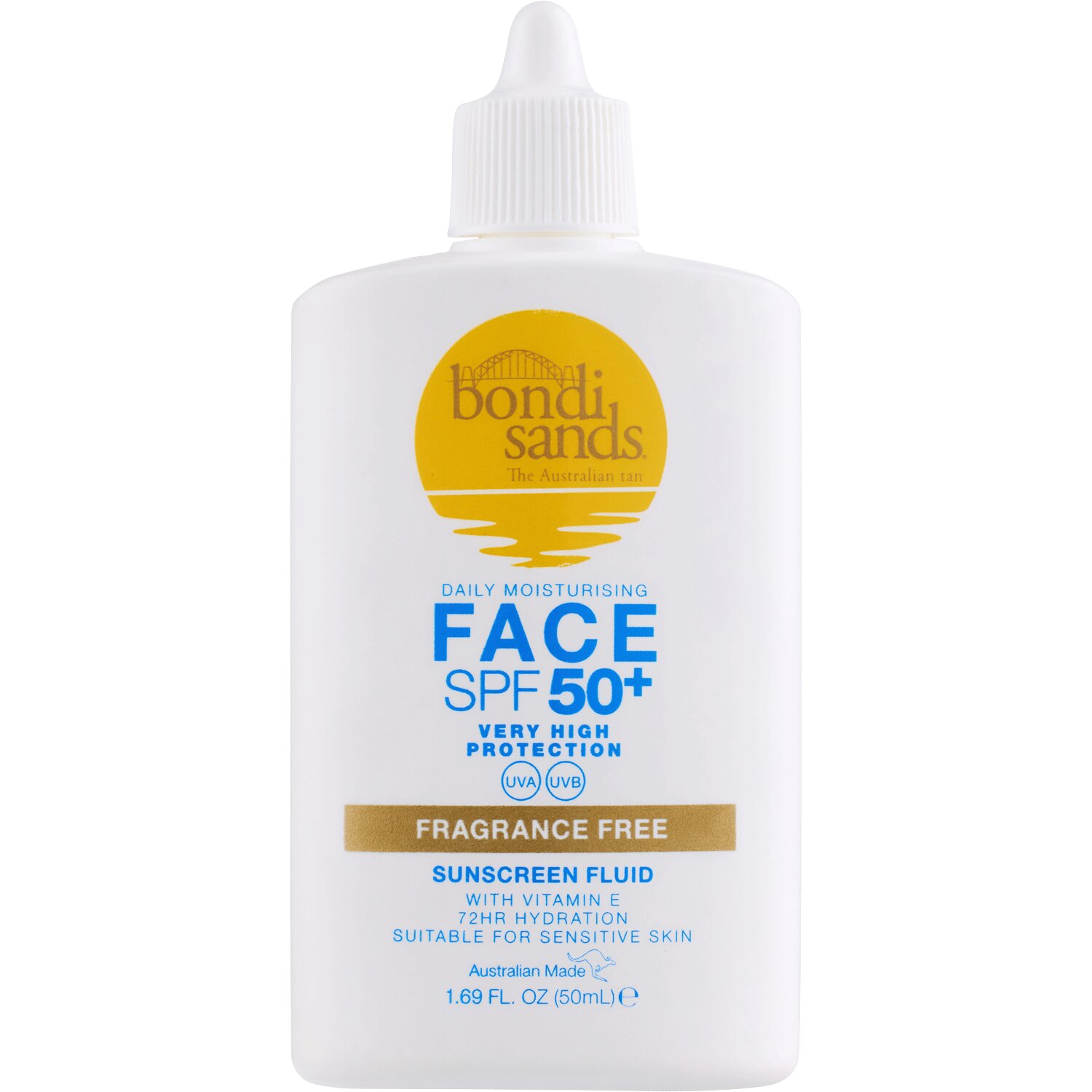 Bondi Sands Spf 50+ Fragrance Free Face Fluid