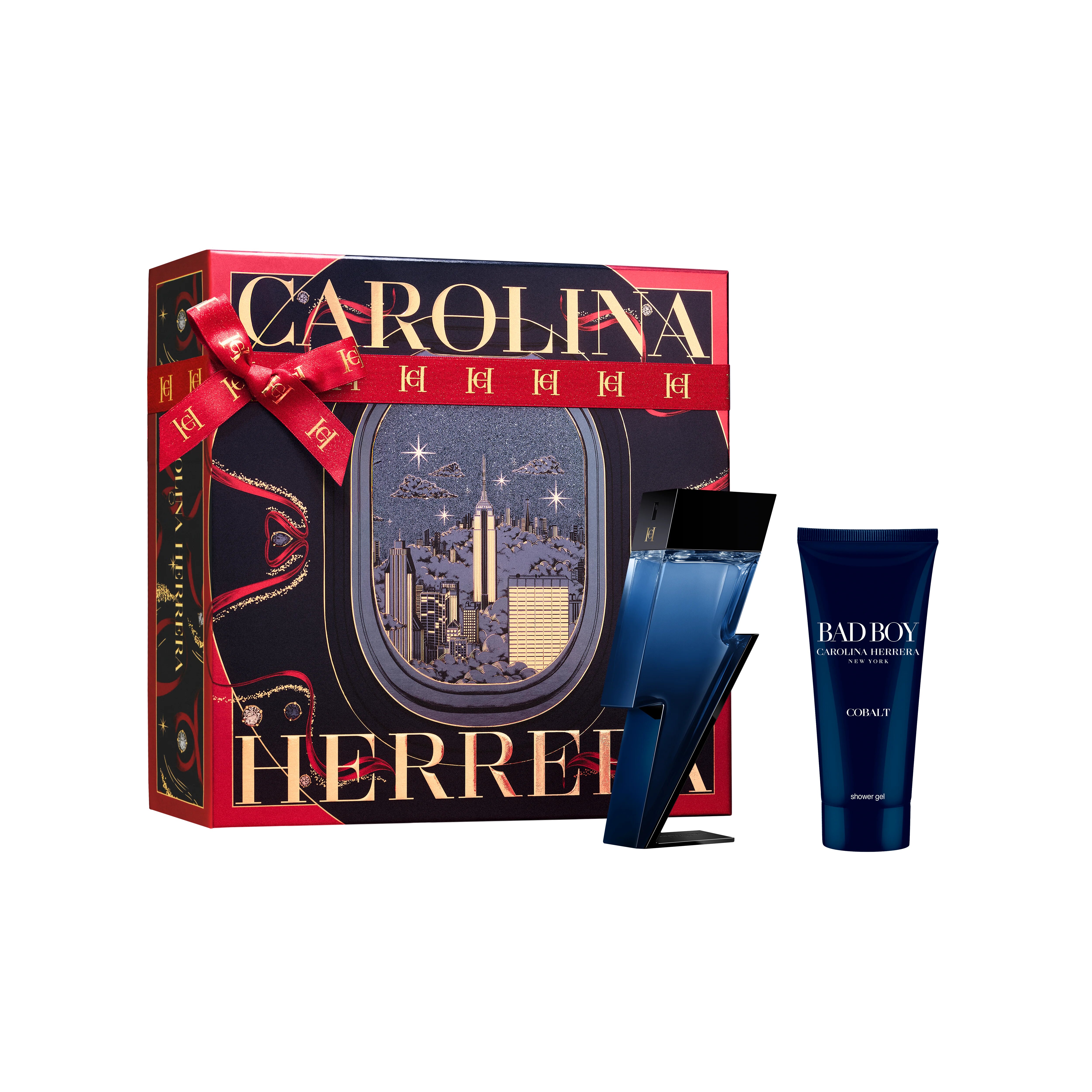 Carolina Herrera КОМПЛЕКТ Bad Boy Cobalt Edp + Shower Gel