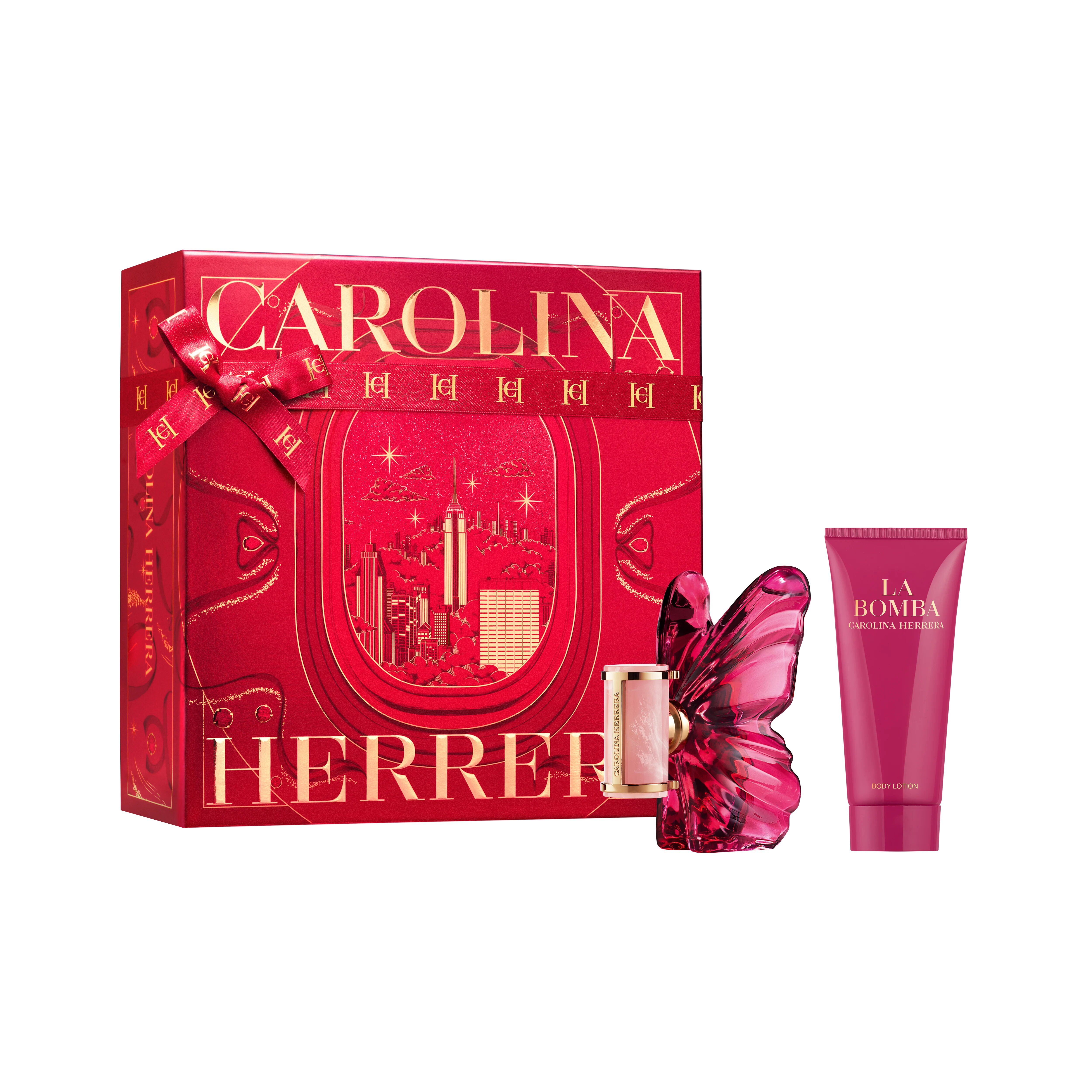 Carolina Herrera КОМПЛЕКТ La Bomba Edp + Body Lotion