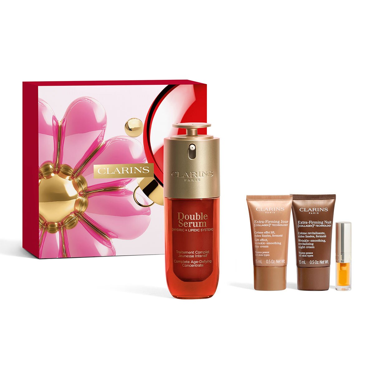 Clarins КОМПЛЕКТ Double Serum & Extra-Firming Collection
