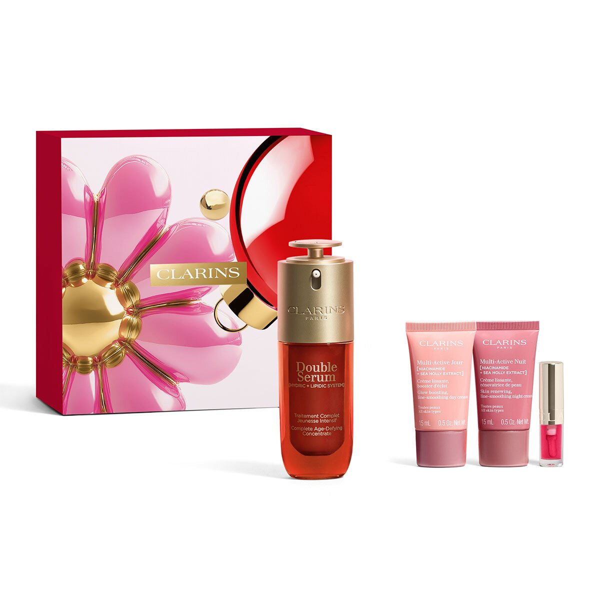 Clarins КОМПЛЕКТ Double Serum & Multi-Active Collection