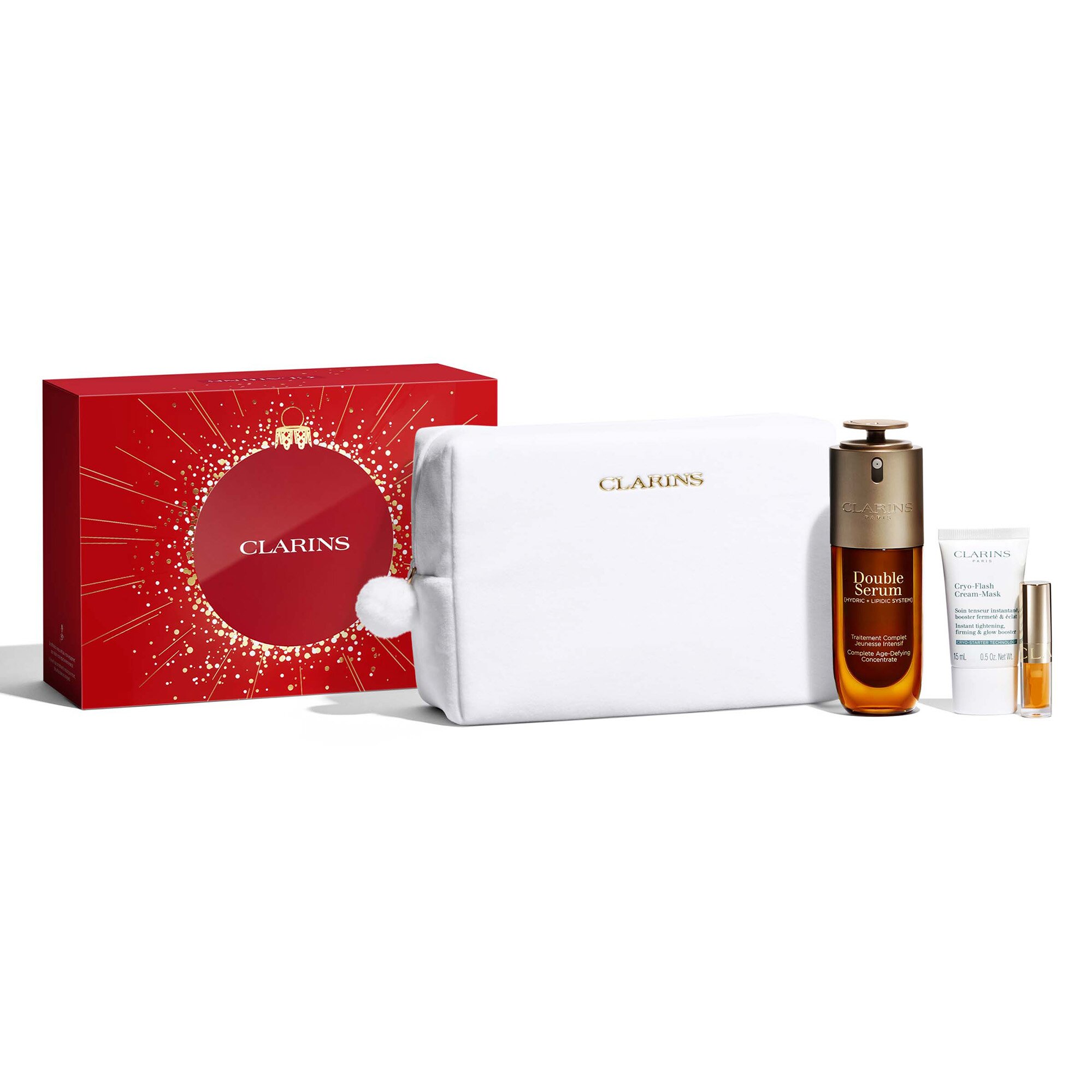 Clarins КОМПЛЕКТ Double Serum & Radiance Collection