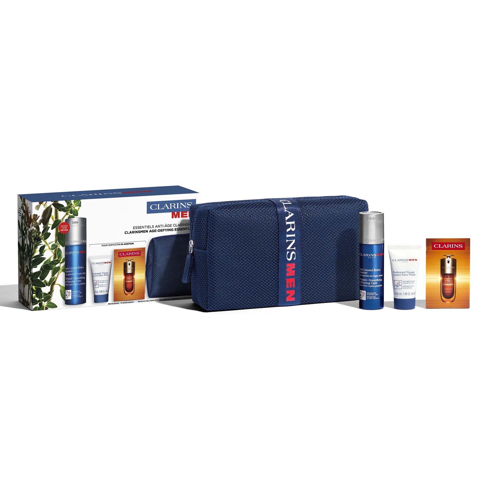 Clarins КОМПЛЕКТ Men Age-Defying Essentials