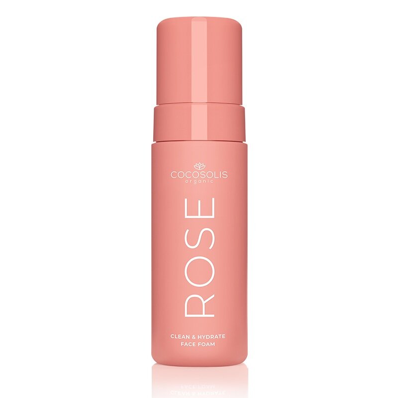 COCOSOLIS Rose Clean & Hydrate Face Foam