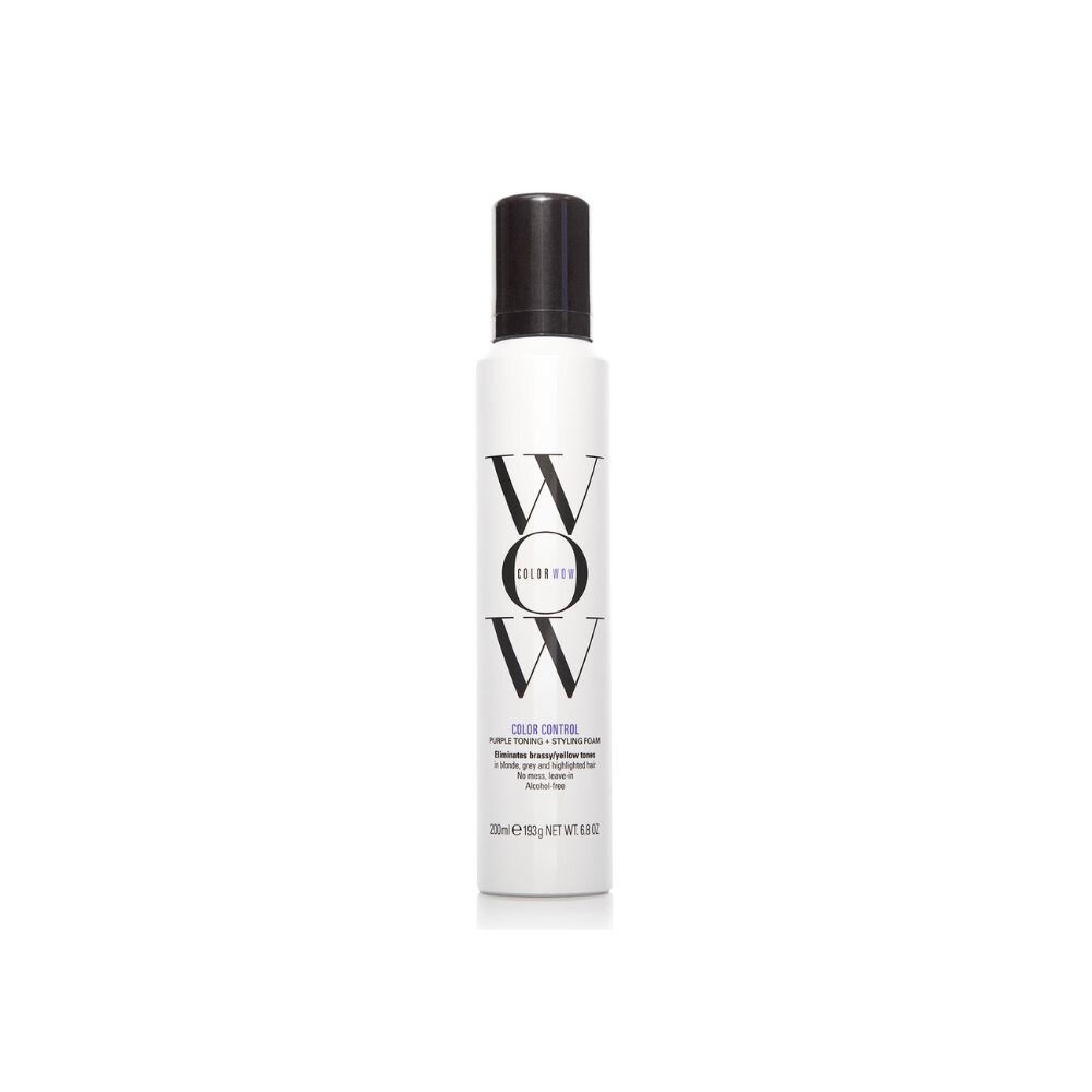 Color WOW Color Control Purple Toning and Styling Foam
