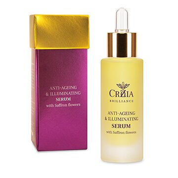Crozia Anti-ageing & Illuminating serum with Saffron flowers