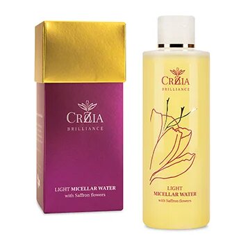 Crozia Light micellar water with Saffron flowers