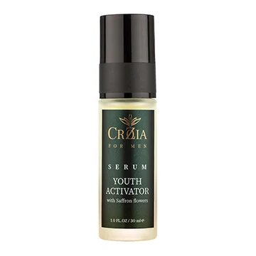 Crozia Serum Youth Activator with Saffron flowers