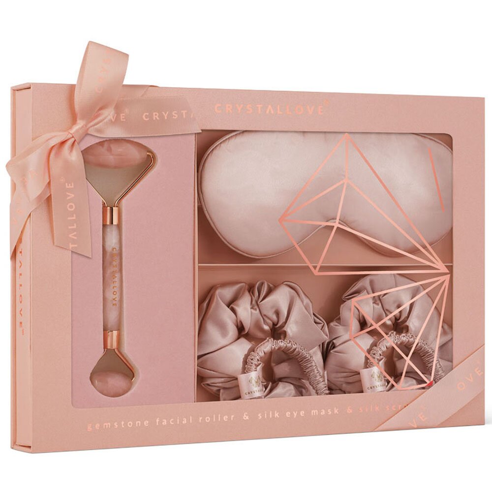 Crystallove КОМПЛЕКТ Rose Quartz Home Spa Set