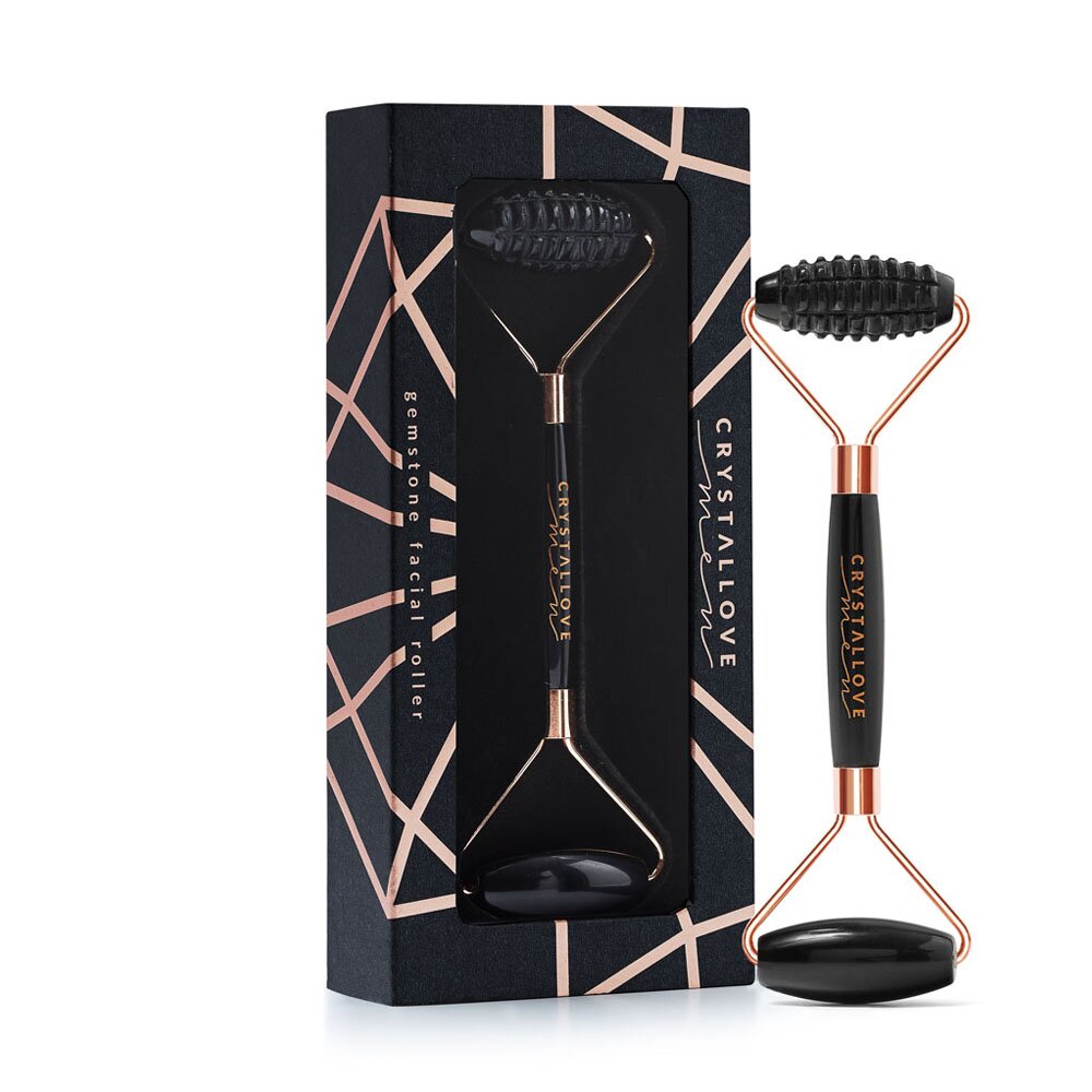 Crystallove Men Obsidian Roller