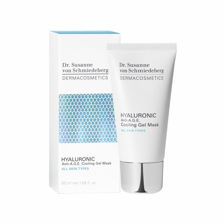 Dermacosmetics Dr. Susanne Von Schmiedeberg Hyaluronic Anti-A.G.E. Cooling Gel Mask